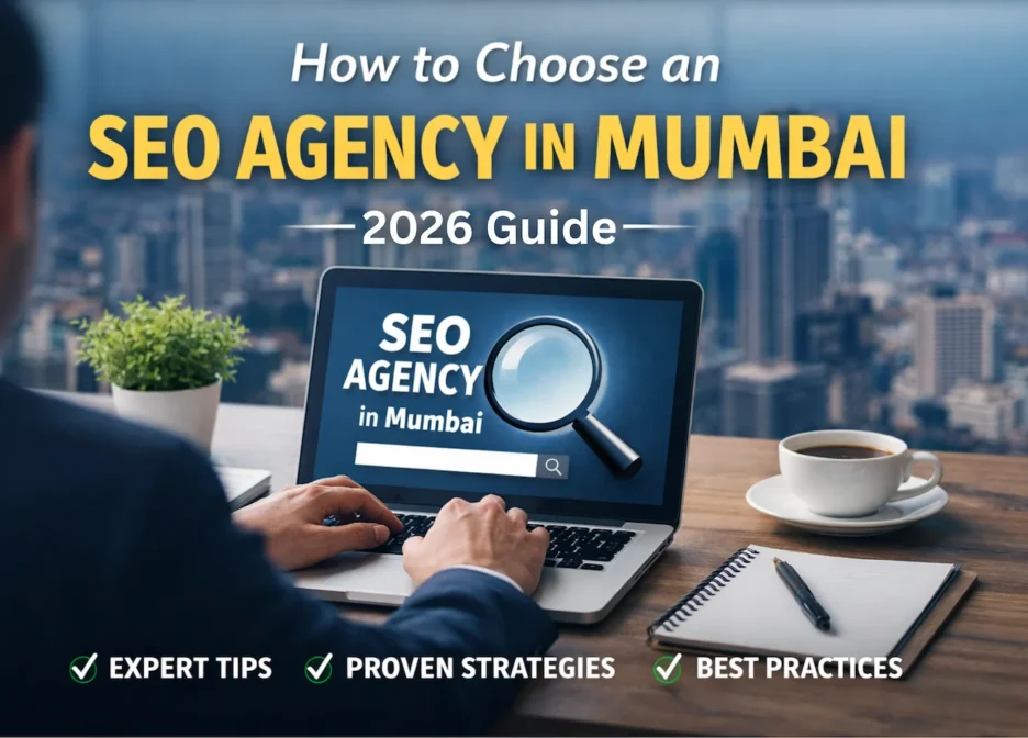 Business owner researching how to choose an SEO agency in Mumbai